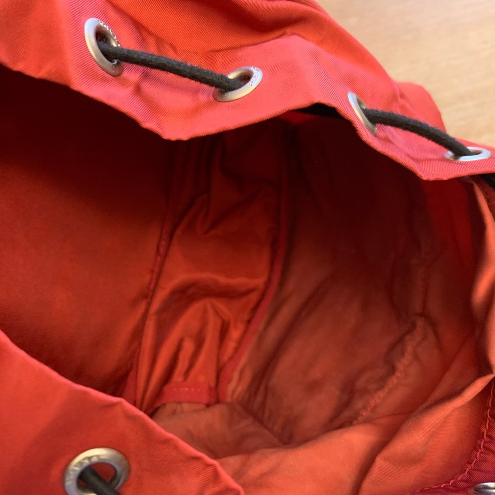 Authentic Preloved Prada Red Backpack Stylish Dur… - image 6